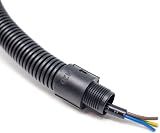 SoliFlex ArmaKit 32mm Flexible Conduit 10m Coil with 10 Glands & Locknuts view 4