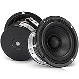 Pack of 2 Full Range Bookshelf Speaker, 3 Inch 8