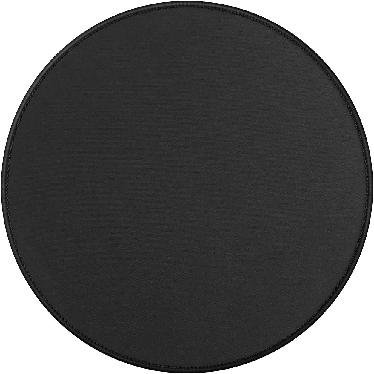 Round Mouse Pad with Stitched Edge PremiumTextured Non