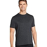 Jockey Men's Performance Soft Knit Space Dye Tee - 2 Pack