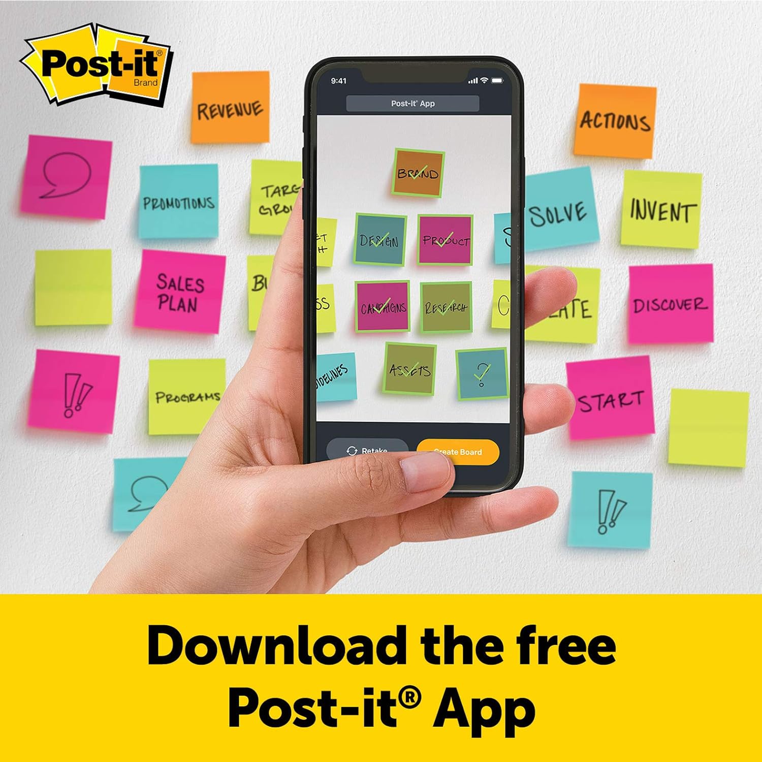 Post-it Super Sticky Easel Pad, 25 x 30 Inches, 30 Sheets/Pad, 1 Pad (560SS), Large White Grid Premium Self Stick Flip Chart Paper, Super Sticking Power : Easel Stands : Office Products