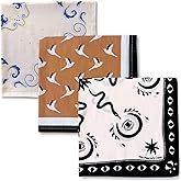 The Peacock Crew Premium Soft Cotton Bandanas Pack for Men and Women Paisley 22 x 22 inches