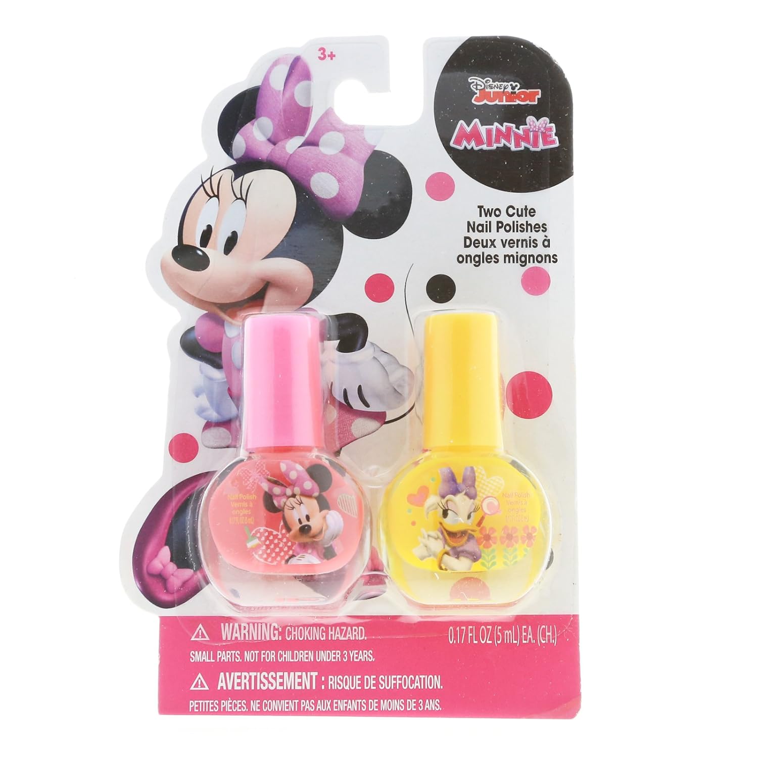 minnie mouse nail polish set