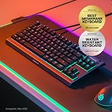 SteelSeries Apex 3 TKL Gaming Keyboard Tenkeyless RGB IP32 Black view 2