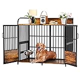 BEURUKU Large Dog Crate Furniture, XXL Dog Crate