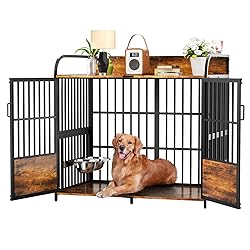 BEURUKU Large Dog Crate Furniture, XXL Dog Crate
