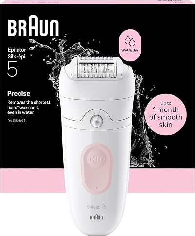 Braun Silk-épil 5 Wet & Dry Epilator Flamingo Pink 5-000 New in Box