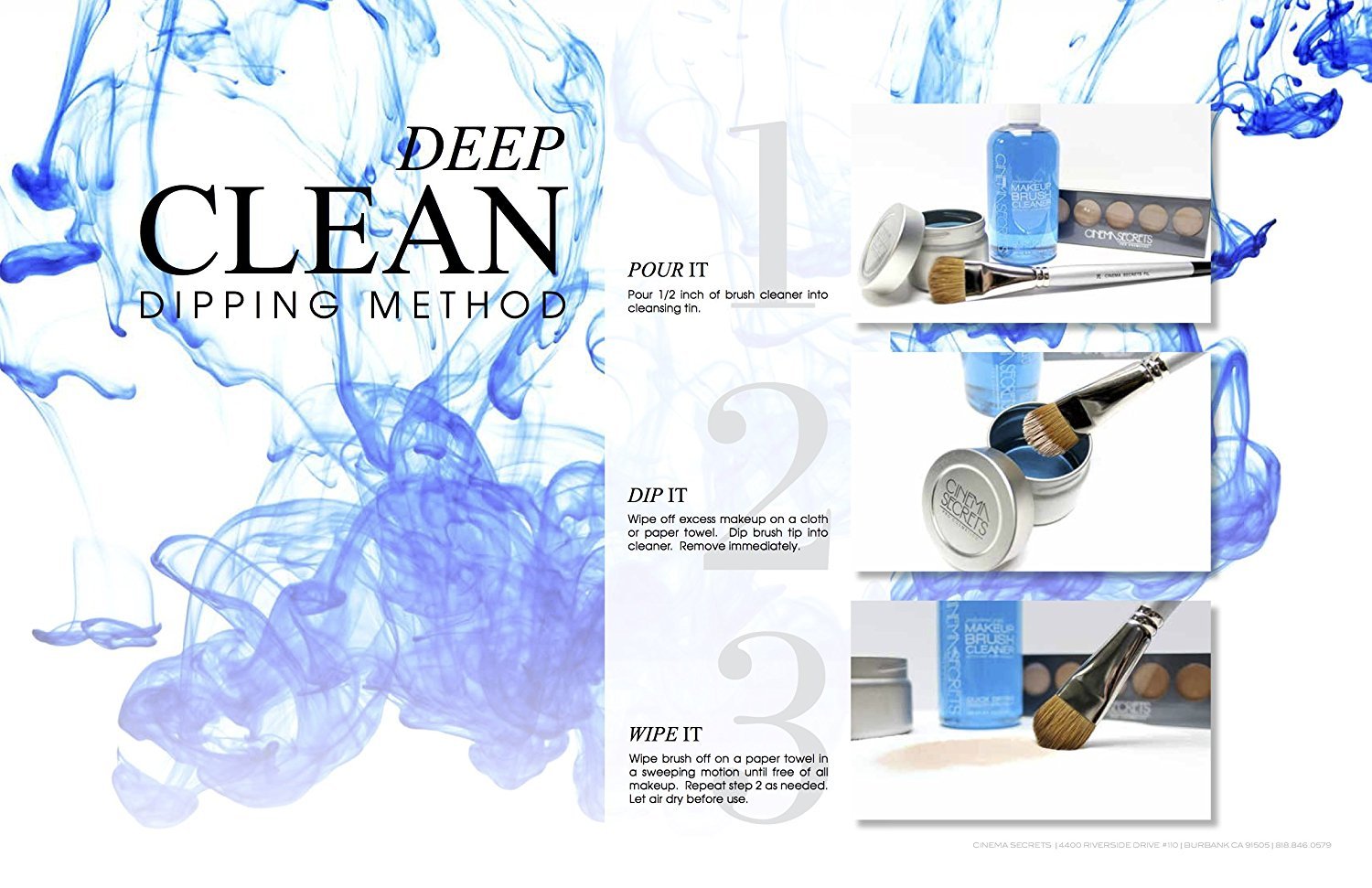 Cinema Secrets Professional Makeup Brush Cleaner (16 oz)