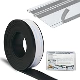 62" Anti-Splinter Strip for Kreg/Milwaukee/Makita/Festool Track Saw Guide Rails, Splinter Guard Replacement Strips with Strong Self-Adhesive Tape, Compatible with Track Saw Accessories of Most Brands