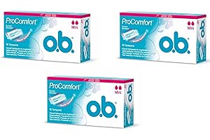 O.b. Pro Comfort Tampon Mini 16 Pieces X 3 Boxs