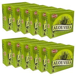 Aloe Vera Incense Cones And Cone Incense Burner