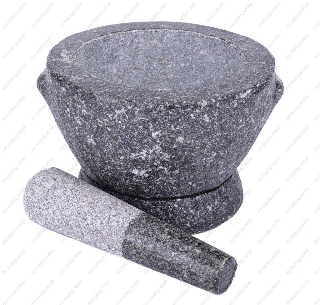 Stone (Granite) Mortar and Pestle, 7 in, 2+ cup capacity Buy Online