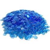 YH Poker 1000 Bingo Chips Markers Tokens - Plastic Discs Chip Counters Game Set, Great for Parties Classroom Game Night Bingo Hall-Blue Color