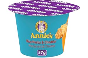 ANNIE'S - MACARONI AND CHEESE Gluten Free Rice Pasta and Cheddar