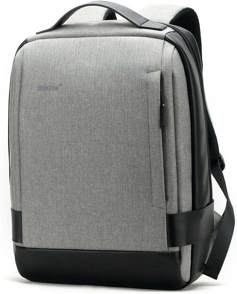 Waterproof Laptop Backpack Ultra-thin Business Backpack for Men Work Travel 15.6 inch Laptop