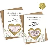 Spanish Will You Be My Godparents Scratch Off Card for Auntie and Unlce, Godparents Proposal Gift from Niece Nephew, Godmother and Godfather Request Asking, Padrino andMadrina Proposal Card - Tia Tio