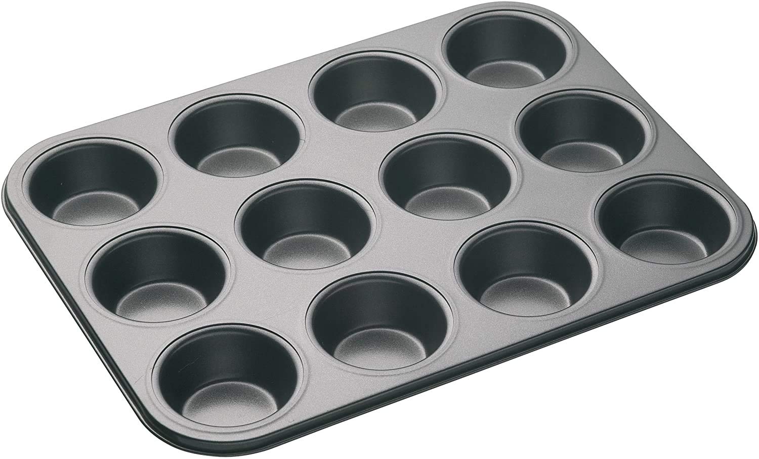 Bahob® 12 Hole Non Stick Cupcake Tray Muffin Pan Baking Moulds Hole Cup (1)