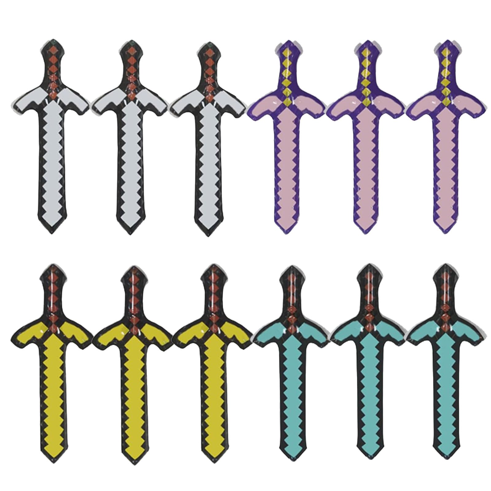 Photo 1 of Juguetes inflables de gran tamaño espada Party?Four colors paquete de 12?recuerdos de fiesta,accesorios de juego de rol para, recuerdos de fiesta blow up sword