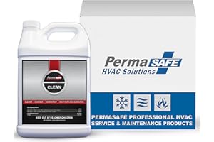 PERMASAFE PROTECTIVE COATINGS PermaSafe HVAC Solutions, Germicidal Evaporator Coil & Component Cleaner, Quickly and Effectively Cleans, Disinfects, Deodorizes and More
