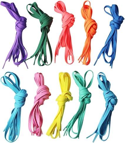 Les lacets multicolores Clearance