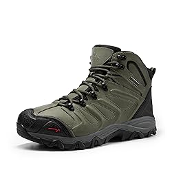 NORTIV 8 Men's Ankle High Waterproof Hiking Boots
