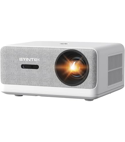 TOPVISION LED Projector 本体 TOPVISION Projetor, mini projetor portátil 7500L com tela de
