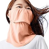 YAKeNU UV CUT MASK UV Sun Protection Mask for Face & Neck, Yake-nu Standard, Hook and Loop Closure