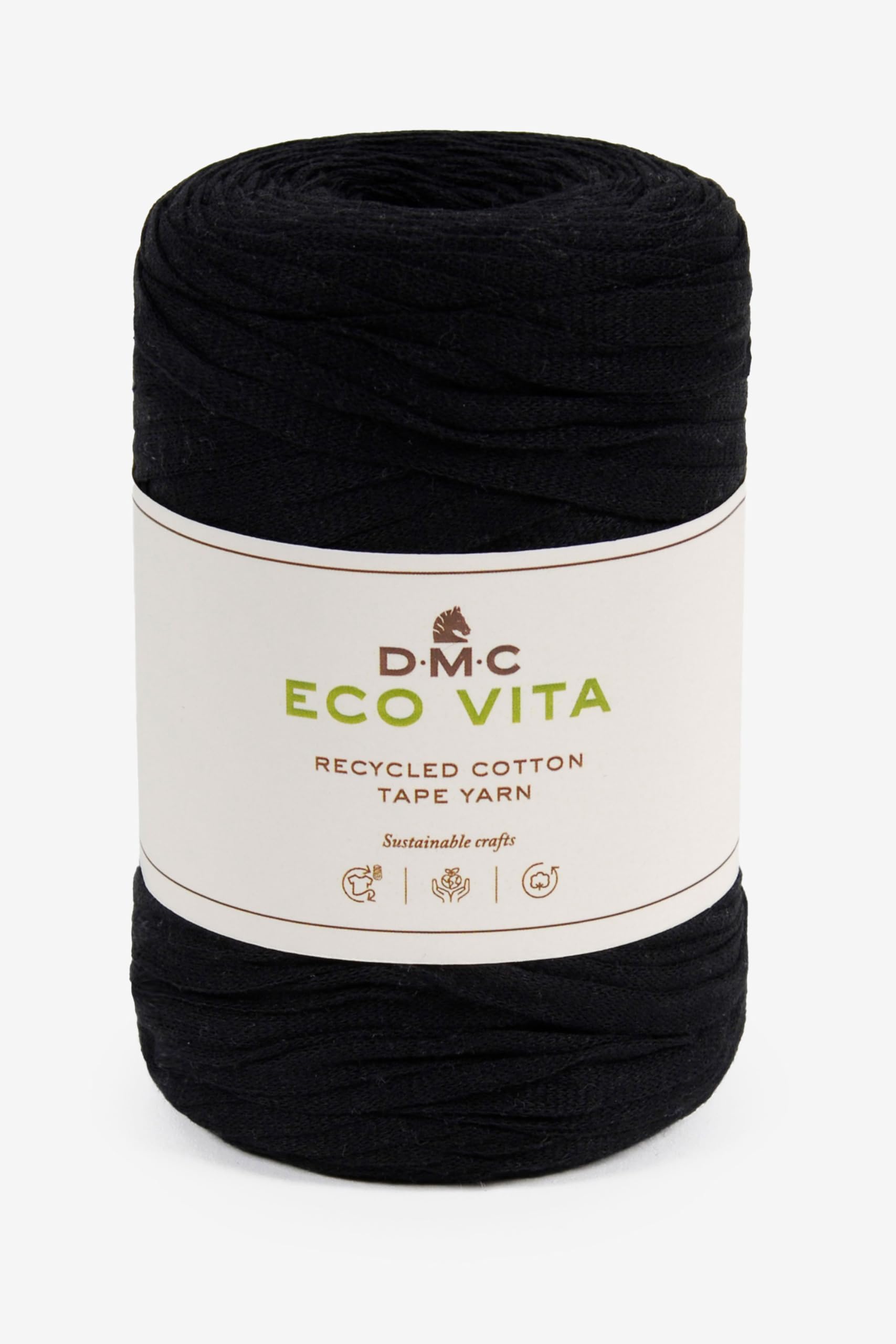 DMC Tape Yarn, Recycled Cotton Blend, Shade 02, 250g — image 1