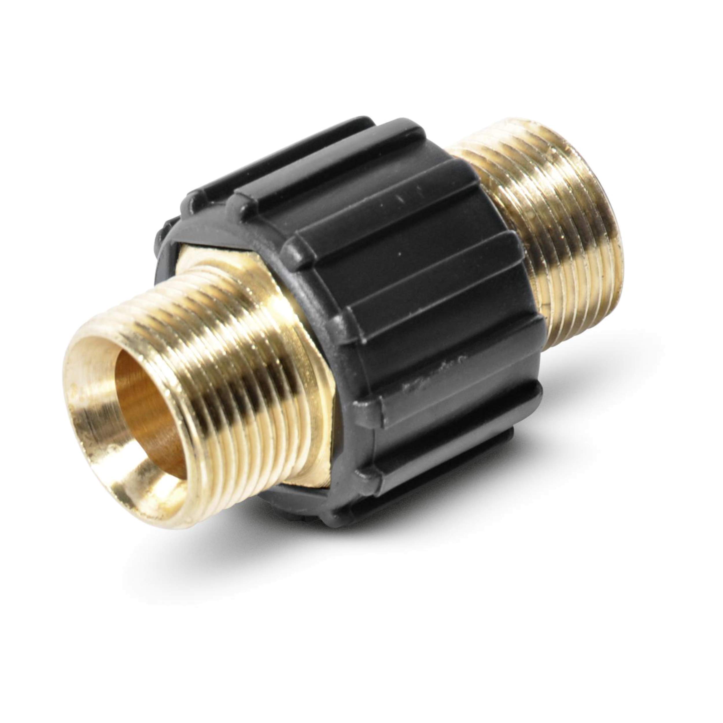 Premium Plus hose connector for high pressure hoses from Kärcher and Kränzle high-pressure washers HD & HDS with M22 thread like 4.403-002.0 from ONE! - Made in Germany
