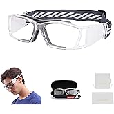 SooGree Racquetball Goggles Sports Glasses Basketball Football Protective Eyewear Anti Slip Shock Absorption Adjustable Strap
