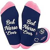 Coopyin Nurses Week Gifts Nurse Gifts for Women Appreciation Christmas Graduation Retirement Thank You Nursing Student School Nurses Practitioner Best Nurse Ever Gift Ideas Sentimental Cozy Socks