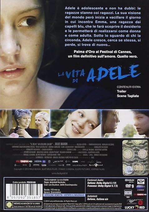 Amazoncom La Vita Di Adele Italian Edition Adele