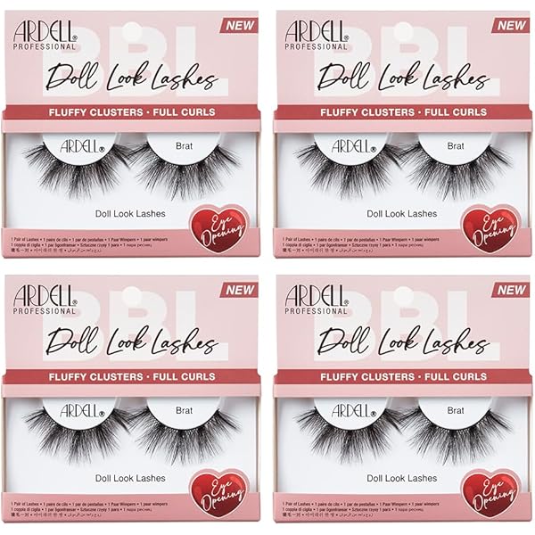 Amazon.com: Poppy & Ivy 5D Darling Lashes - 4 Pairs (Luna)