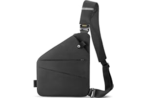 WANDER PLUS® Anti Theft Crossbody Travel Bag for Women Men, Multi-Pocket Crossbody Bag, Slim Sling Bag with Adjustable Strap