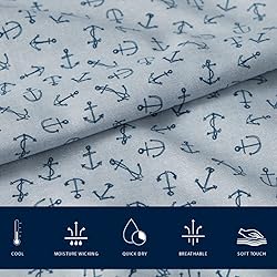 Nautica - Twin XL Sheets, Cooling & Wrinkle