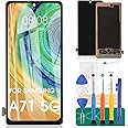 Screen Replacement for Samsung Galaxy A71 5G SM-A716 A716U A716A A7160 A716D AMOLED Display LCD Touch Screen Digitizer Assembly Repair Kits（No Fit for A71 4G/A715