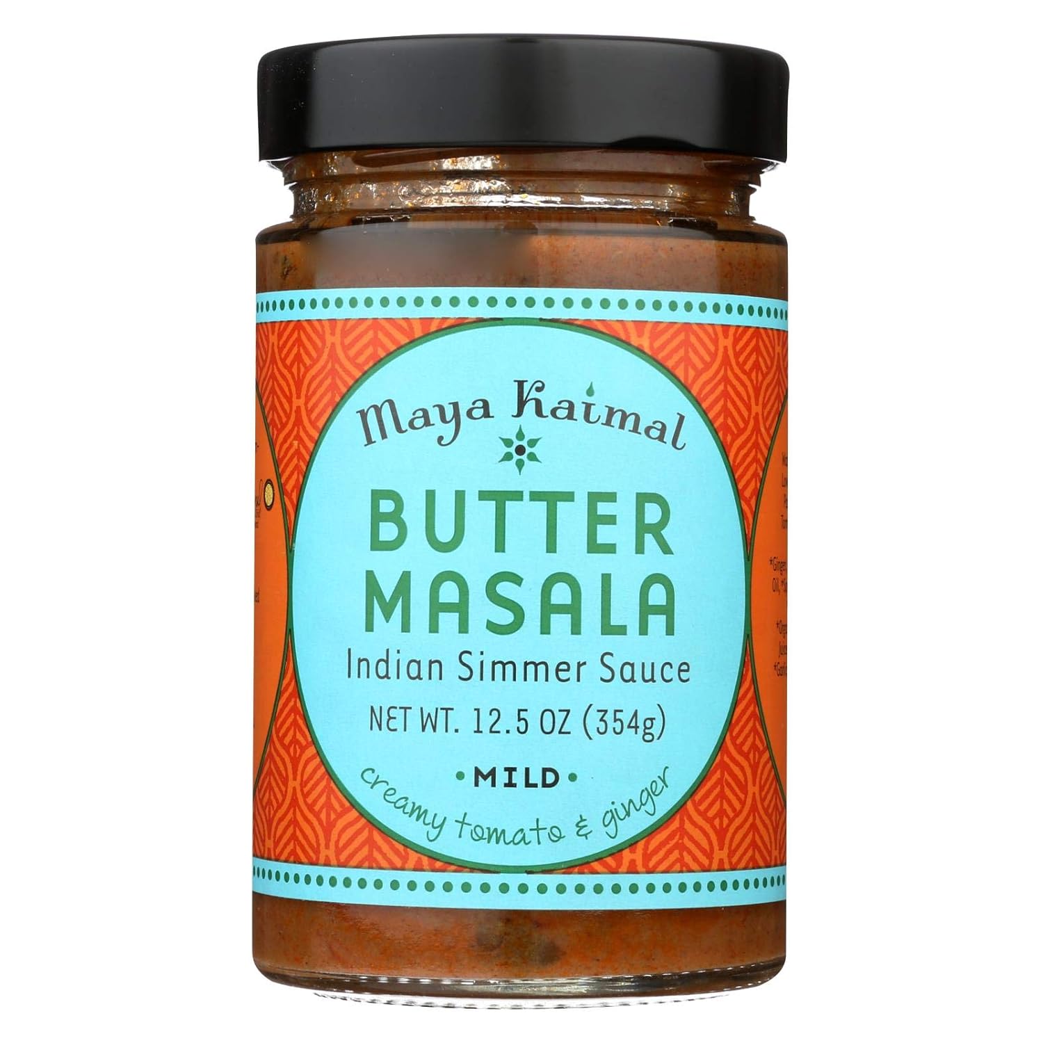 Maya Kaimal All Natural Indian Simmer Sauce - Butter Masala - 12.5 oz (Case of 6)