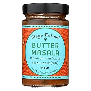 Maya Kaimal All Natural Indian Simmer Sauce - Butter Masala - 12.5 oz (Case of 6)
