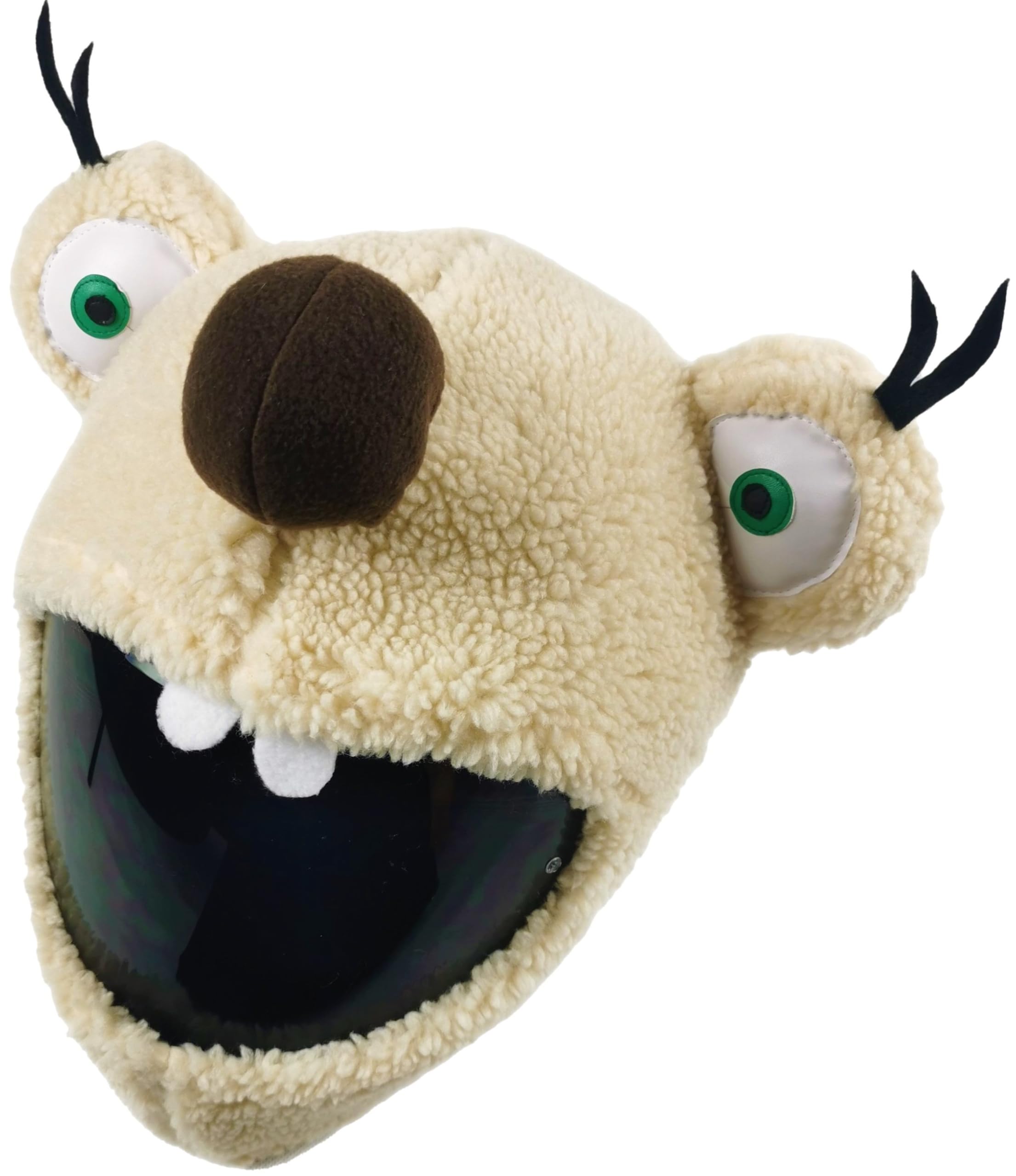 FunnyRiders Motorcycle Helmet Fabric Cover - Funny Helmet Cover - Great Eye-Catcher - Accessories for Motorcycle Helmets - Against Dust, Shocks & Scratches - Handmade in Poland - One Size