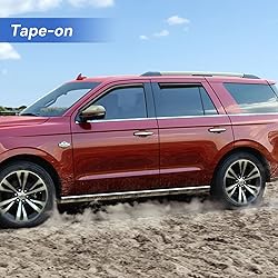 Window Visors Rain Guards for 2018-2024 Ford