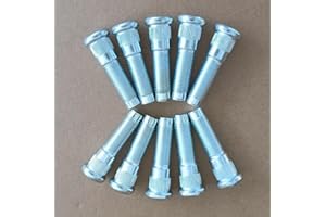 WANTONE RACING 10PCS Bolts 610-389 9/16-18 Thread Wheel Stud Bolt -0.666 in. Knurl, 2.34 in. Length Compatible with 1999-2010 Dodge Ram 1500, 94-99 RAM 2500 Pickup, 99-03 RAM 2500 3500 Van