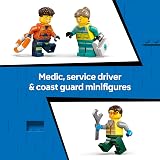 LEGO City 3in1 Airplane Service Truck Hovercraft Remix 60505 3 Minifigures view 7