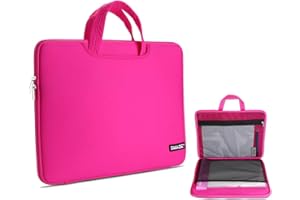 IMAGE Protective Case for A4 Tracing LED Light Pad, Carrying Bag Travel Storage Case Pouch Cover with Pockets, for Laptop, Notebook, Most Tracing Light Table Pink