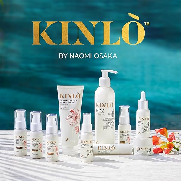 KINLO ALWAYS GOLDEN BODY LOTION | SPF 30, 4 FL OZ | REEF SAFE | FRAGRANCE-FREE BODY MOISTURIZER WITH SPF | BLACK OWNED SKINCARE | MADE IN USA