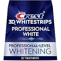 Crest 3D White Whitestrips Professional Effects, At-Home Teeth Whitening Kit, 13 Levels Whiter, 22 Treatments
