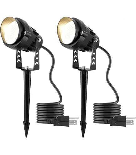 Anyray 10-Pack 194 T10 Wedge Base LED Bulbs – 12V AC/DC Warm White, Replacement For Malibu & Intermatic Landscape Lights