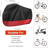 Faireach Bike Cover Waterproof 210D Oxford UV Resistant 200x110x70 cm view 6