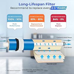 iSpring Greatwell Reverse Osmosis Membrane 100 GPD