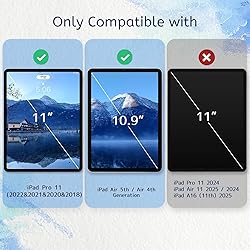 MOBDIK 2 Pack Paperfeel Screen Protector Compatible