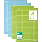 Cricut Mat Variety Pack (4 Count, 8.5in x 12in) | For Joy Xtra Machine - Includes 2 StandardGrip &amp; 2 LightGrip